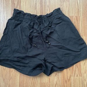 H&M Black Dress/Beach Linen shorts